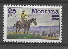 USA 1989. Montana Sc 2401  (**) - Neufs