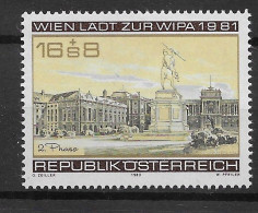 Austria 1980.  Wipa 81 Yv 1492  (**) - Nuevos