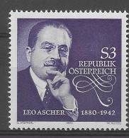 Austria 1980.  Leo Ascher Yv 1480  (**) - Unused Stamps