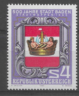 Austria 1980.  Baden Yv 1460  (**) - Ungebraucht