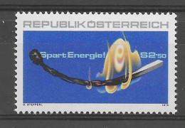 Austria 1979.  Energia Yv 1452  (**) - Ungebraucht