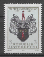Austria 1979.  Rottenmann Yv 1441  (**) - Neufs