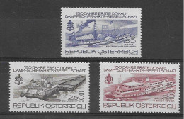 Austria 1979.  Navegacion Yv 1430,32  (**) - Unused Stamps