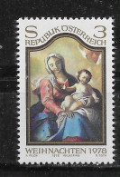 Austria 1978.  Navidad Yv 1421  (**) - Unused Stamps