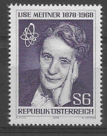 Austria 1978.  Lise Meitner Yv 1417  (**) - Nuevos