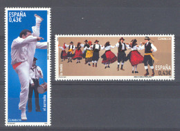 Spain 2009. Bailes Y Danzas Populares. Ed 4492-93 (**) - Unused Stamps