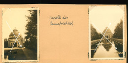 2x Orig. Foto Um 1940 Blick Auf Den Sennefriedhof Bielefeld, Kapelle - Bielefeld