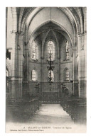 89 AILLANT SUR THOLON Intérieur De L'Eglise N° 26 - Coll. Karl Guillot 1913 - Aillant Sur Tholon