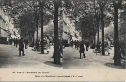 Carte Stéréoscopique PARIS Boulevard Des Italiens - Cartoline Stereoscopiche