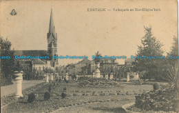 R010938 Kortrijk. Volkspark En Sint Eligius Kerk - Monde