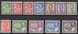 1938 Somaliland - Stanley Gibbons N. 93-104 - Serie Di 12 Valori - MNH** - Autres & Non Classés