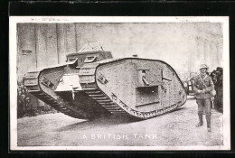 Pc One Of Our Tanks  - Guerre 1914-18