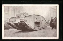 Pc Ein Britischer Panzer Bei Einer Militärparade  - Guerre 1914-18