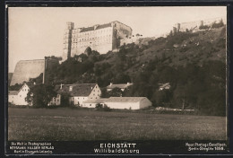 Foto-AK NPG Nr. 1195: Eichstätt, Blick Auf Die Willibaldsburg  - Photographie