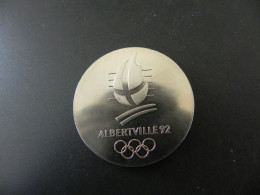 Medaille France - Jeux Olympiques Albertville 1992 - Altri & Non Classificati