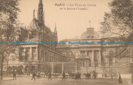 R009879 Paris. Le Palais De Justice Et La Sainte Chapelle - Monde