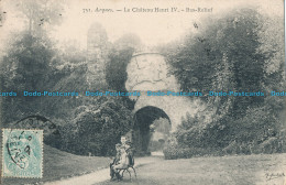 R008841 Arques. Le Chateau Henri IV. Bas Relief. No 751. 1906 - Monde