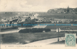 R008842 Dieppe. Le Boulevard Maritime Et La Plage. LL. No 9. 1906 - Monde