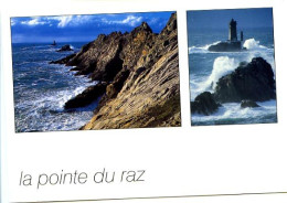 CPSM 10.5 X 15 Finistère La POINTE DU RAZ  La Pointe Et Le Phare De La Vieille - La Pointe Du Raz
