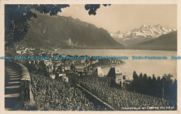 R009900 Montreux Et Dents Du Midi. Guggenheim. 1930 - Monde