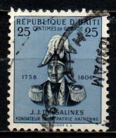 HAITI - 1955 - J. J. DESSALINES - USATO - Haïti