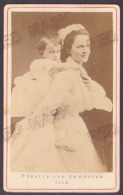 RO 86 - 25576 Queen ELISABETH, Romania ( 10/6 Cm ) - CDV Old Photocard - 1881 - Roumanie