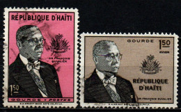 HAITI - 1958 - PRESIDENTE FRANCOIS DUVALIER - USATI - Haiti