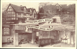 11066344 Stratford-Upton-Avon Shakespeares House Birthroom Fireplace Stratford-U - Autres & Non Classés