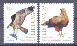 2000. Lithuania, Birds, 2v, Mint/** - Lituanie