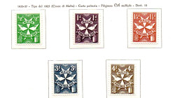 Malta, MNH, Postage Due, 1953, Michel 21- 25 - Malte