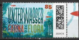 2024  Deutschland Germany Mi. 3828 FD-used  Berlin  Europa: Unterwasserfauna Und -flora. - Oblitérés