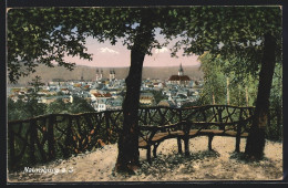 AK Naumburg A. S., Ortsansicht Von Einem Aussichtsplateau  - Naumburg (Saale)