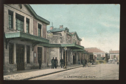 52 - CHAUMONT - LA GARE DE CHEMIN DE FER -  AQUA-PHOTO - Chaumont