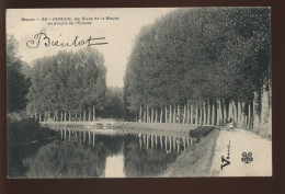 55 - VERDUN - LES RIVES DE LA MEUSE EN AMONT DE L'ECLUSE - EDITEUR M.T.I.L. - Verdun