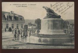 55 - VERDUN - LE MONUMENT ET LA GARE MEUSIENNE - EDITEUR HUSSON - Verdun