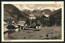 AK Böckstein, Ortsansicht Vor Schneebedeckten Bergen  - Other & Unclassified