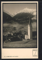 AK St. Lorenzen, Ortsansicht Mit Kirche  - Autres & Non Classés