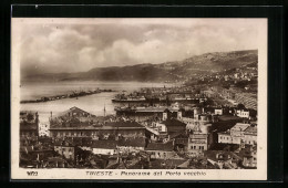 Cartolina Trieste, Panorama Del Porto Vecchio  - Trieste