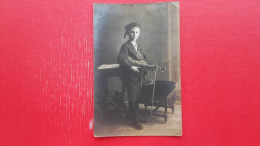 Violinist-boy?Photogr.Atelier:Gustav Sschubert,Wien.Hribar-Ihan? - Musik Und Musikanten