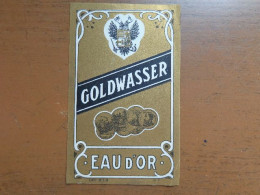 Etiket / Goldwasser, Eau D'Or - Publicité