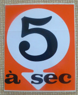 AUTOCOLLANT 5 A SEC - Stickers
