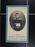 Albert Quennery Froidchapelle 1915  1921  /21/ - Devotieprenten