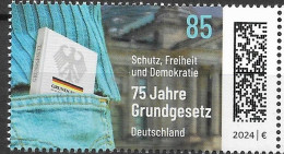 2024  Deutschland Germany Mi. 3830 **MNH  75 Jahre Grundgesetz - Nuovi
