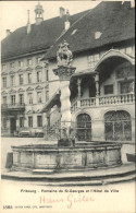 11060516 Fribourg_FR Fontaine St Georges Hotel De Ville - Other & Unclassified