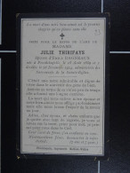 Julie Thirifays épse Dagneaux Froidchapelle 1889  1924  /23/ - Devotieprenten