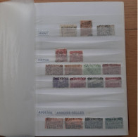 Collectie NORD BELGE Gestempeld : 750 Verschillende Zegels : Mooi Opgezette Verzameling In Insteekboek - Nord Belge