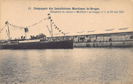 België - BRUGGE (W. Vl.) Stoomboot Mellifont - Maritiem Installatiebedrijf - Compagnie Des Installations Maritimes - Brugge