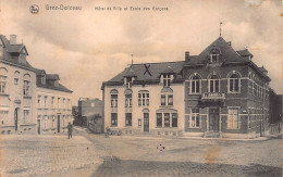 Belgique - GREZ-DOICEAU (Br. W.) Hôtel De Ville Et école De Garçons - Graven