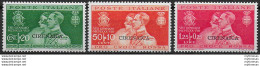 1930 Cirenaica Nozze 3v. MNH Sassone N. 60/62 - Other & Unclassified