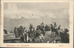 11058497 Jerusalem Yerushalayim Tempel Pferd  - Israel